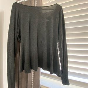 Stewpot back work out long sleeve